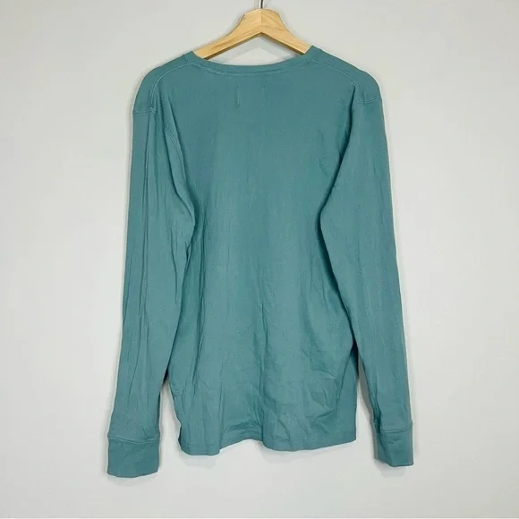 Billy Reid Blue Soft Lightweight Crewneck Medium
